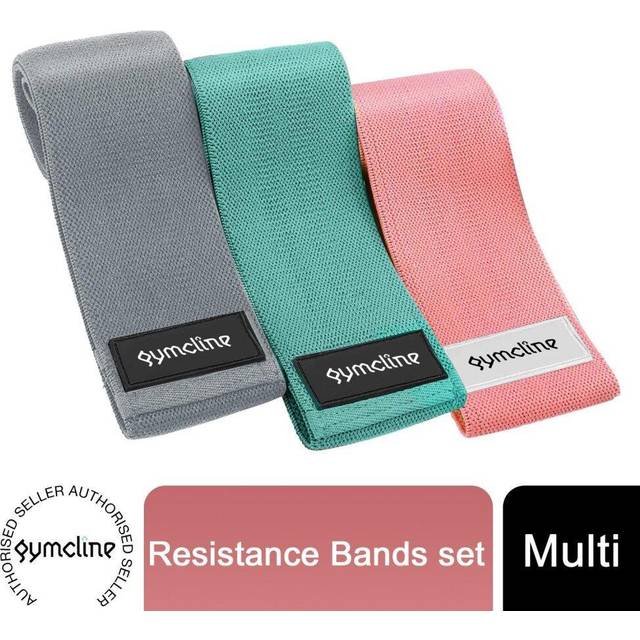 Gymcline Resistance Bands Set for Beginners to Experts w/ 3 Levels & Storage Bag