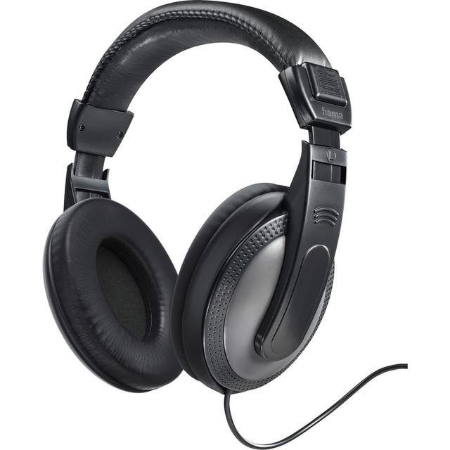Hama Over-Ear TV Stereo Headphones Earphones 2m Long Cable