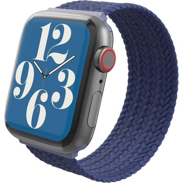 Gear4 - Band for smart watch - M size - navy blue - for Apple Watch (42 mm, 44 mm, 45 mm)