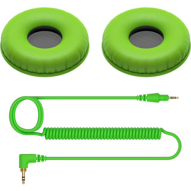 HC-CP08-G Green [Earpads + Cable]
