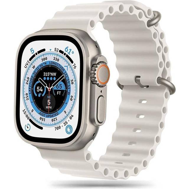 Tech-Protect Apple Watch 4/5/6/7/8/SE/Ultra (42/44/45/49mm) Armband - Beige
