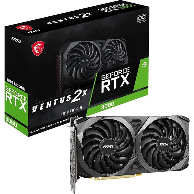 MSI RTX 3060 VENTUS 2X 8G OC