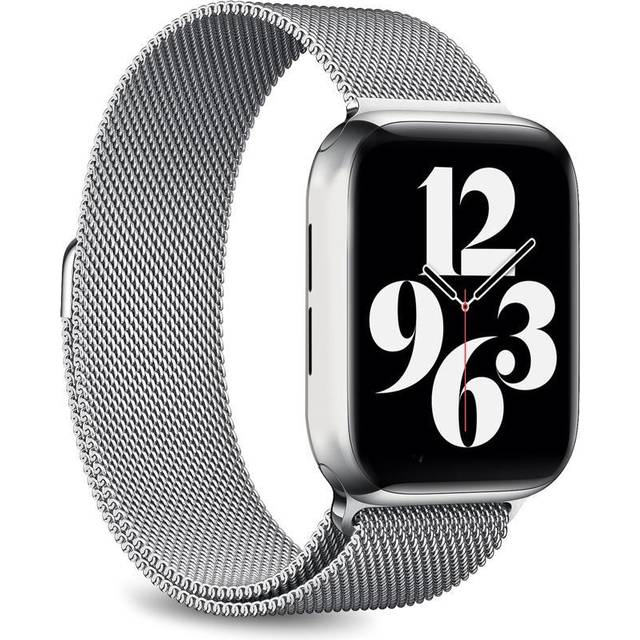 Puro Apple Watch 42-49mm Milanese armband (silver)