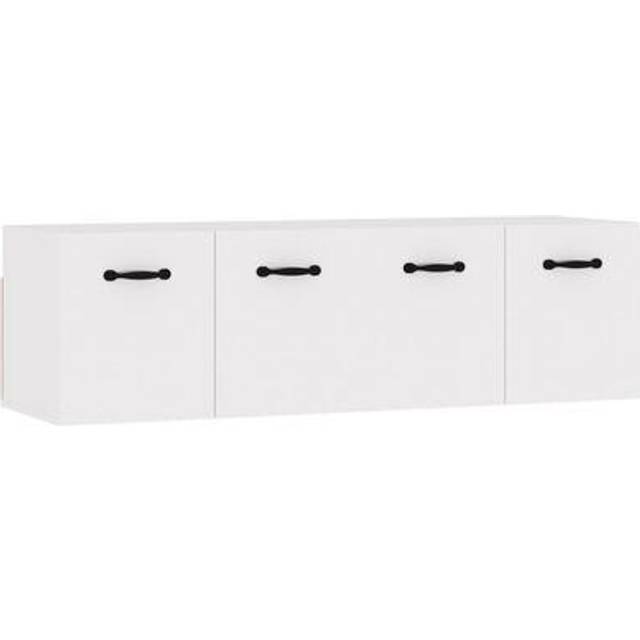 vidaXL Wall Cabinets 2 pcs Smoked Oak 80x35x36.5 cm Engineered Wood - Brown