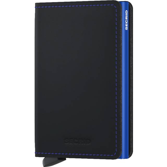 Secrid Slimwallet Matte i läder är en modern version av den klassiska plånboken. Med sin smala profil passar den perfekt i alla fickor. Kapacitet för 4 kort i detektering/6 kort