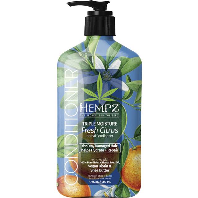 Hempz Triple Moisture Herbal Conditioner Fresh Citrus 17 fl oz