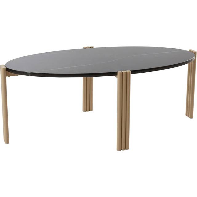 Aytm Tribus Soffbord Oval Travertin/sand - Soffbord Stål Travertin - 508729003082