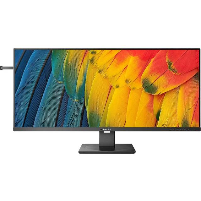 Philips 40B1U5600 - 40 Zoll WQHD Monitor, Adaptive Sync, Lautsprecher, höhenverstellbar, HDR400 (3440x1440, 100 Hz, HDMI, DisplayPort, USB-C, USB Hub) schwarz