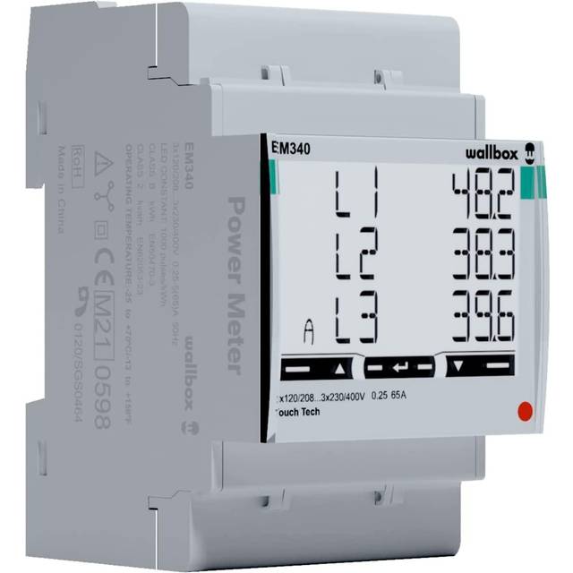 MTR-3P-65A Three-phase 65A mtr energy meter (PowerBoost) - Wallbox