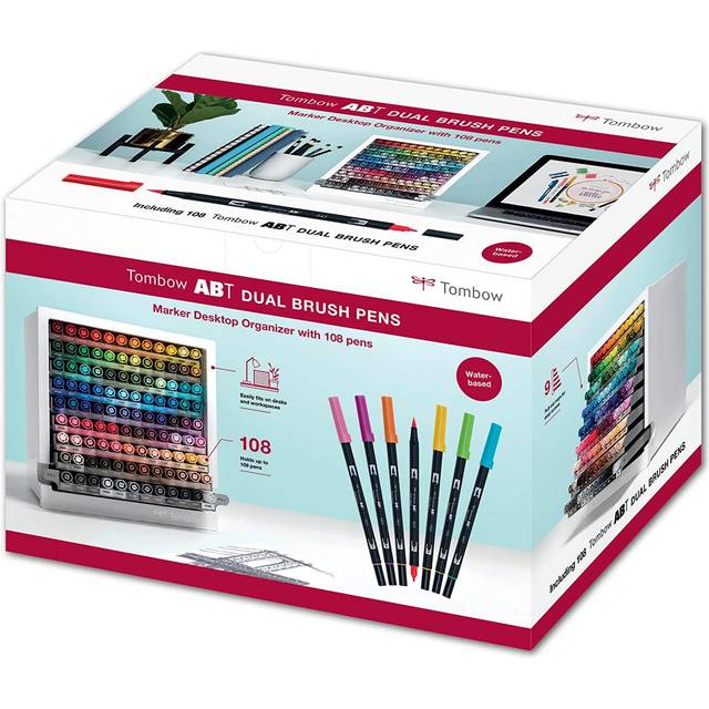 ABT Dual Brush Pen Desktop Organizer (Empty)