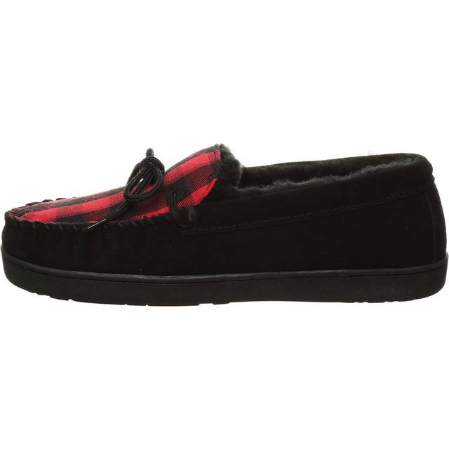 Bearpaw Moc Ii Mule för män, Schwarz Kariert - 11.5 UK