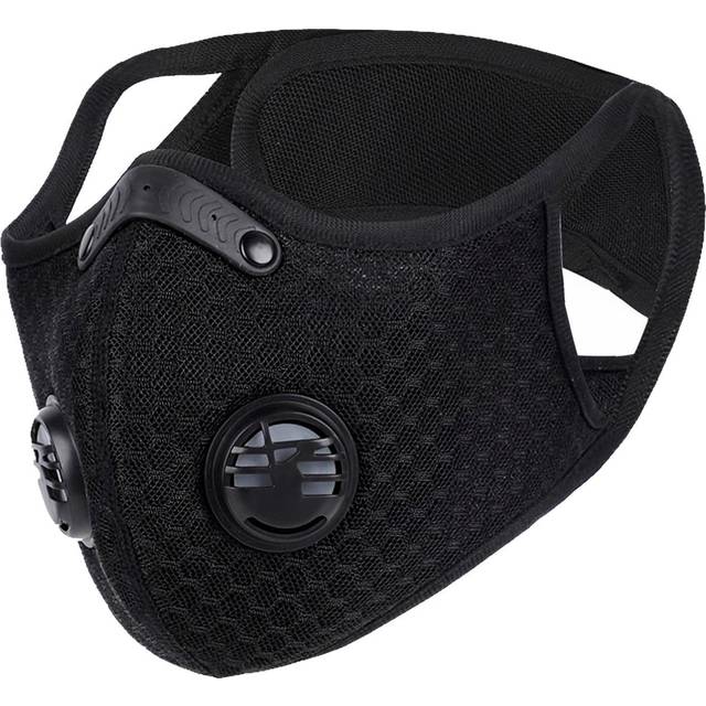 FuturePPE Mesh Sports Mask with 5-Layer Carbon Activated Filter - Burnt Orange
