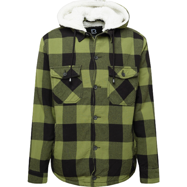 Brandit Lumber Jacket - Black/Olive