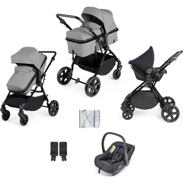 Ickle Bubba Comet 3-In-1 Travel System with Astral Car Seat - Space Grey