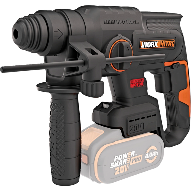Worx 20V Brushless 2KG 2.0J Rotary Hammer bare