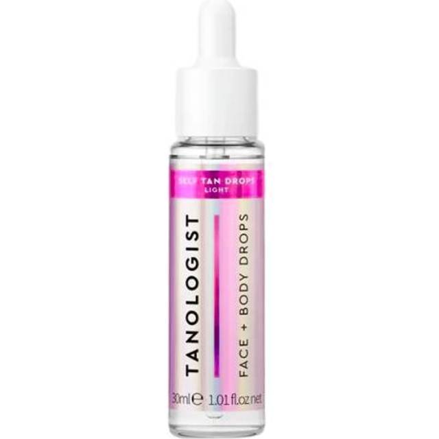 Tanologist self tan face and body drops light tanning water 30ml