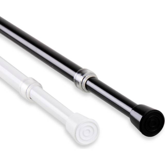 "Rod Desyne 7/16"""" Spring Tension Round Rod  18""""-28"""" - White"