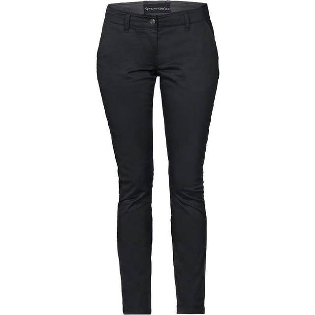 Texstar WP36 dam chinos byxor, storlek W36/L34, svart
