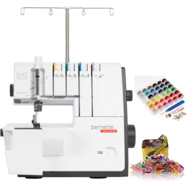 Bernette b42 Funlock Coverstitch Machine in White