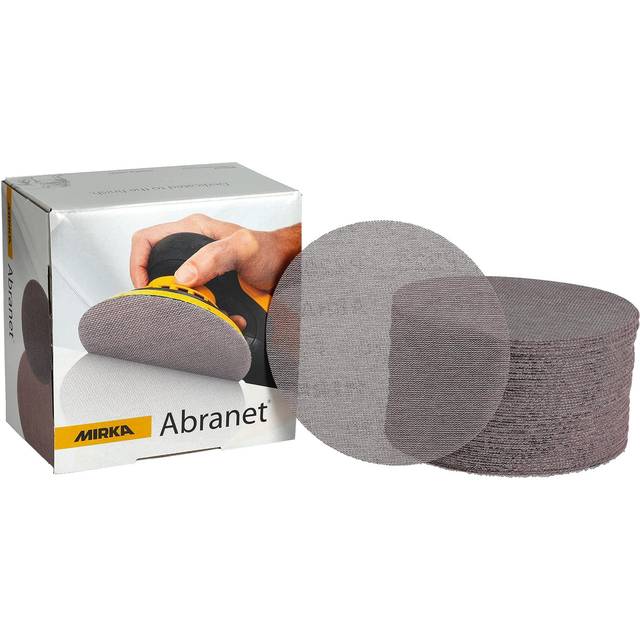 Mirka 9A-241-400 6-Inch 400 Grit Mesh Abrasive Dust Free Sanding Discs  Box of 50 Discs