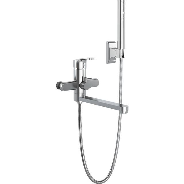 PULSE ShowerSpas Chrome Wall Mounted Tub Filler