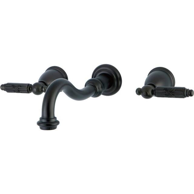 Kingston Brass KS3125GL Wall Mount Bathroom Faucet  Oil Rubbed Bronze