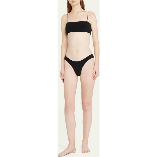 Smocked Mini Bikini Bottoms