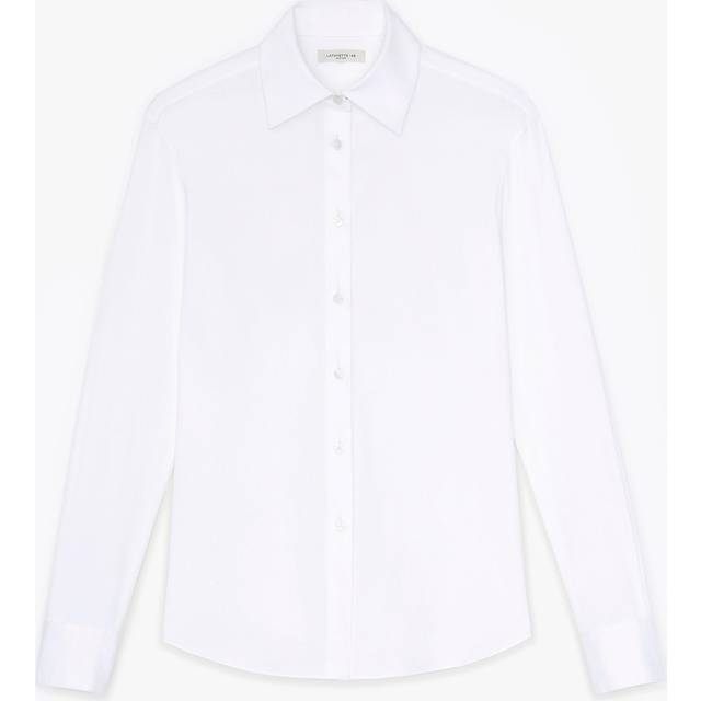 Button-Down Spread-Collar Shirt - WHITE - 10