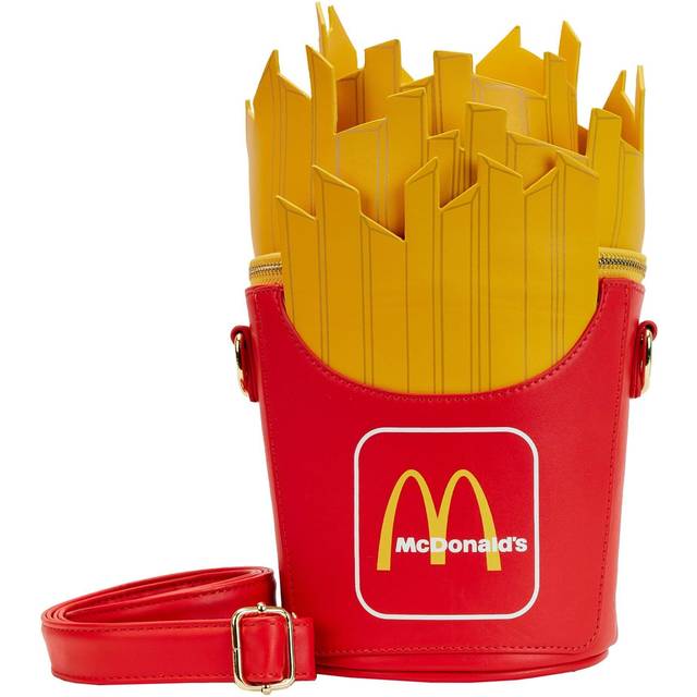 Loungefly McDonald's French Fries Crossbody Bag - Red