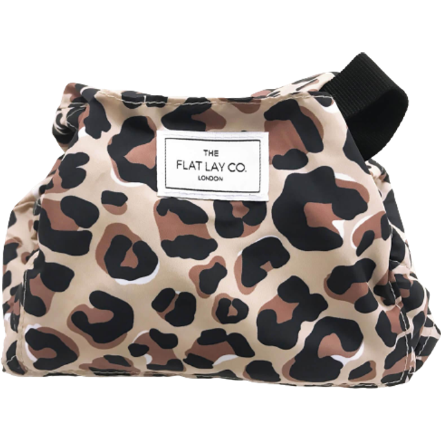 The Flat Lay Co. Drawstring Bag - Leopard Print