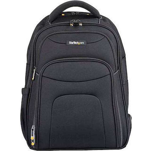 StarTech.com 15.6" Laptop Backpack with Removable Accessory Organizer Case - Professional IT Tech Backpack for Work/Travel/Commute - Ergonomic Computer Bag - Durable Ballistic Nylon - Notebook/Tablet Pockets