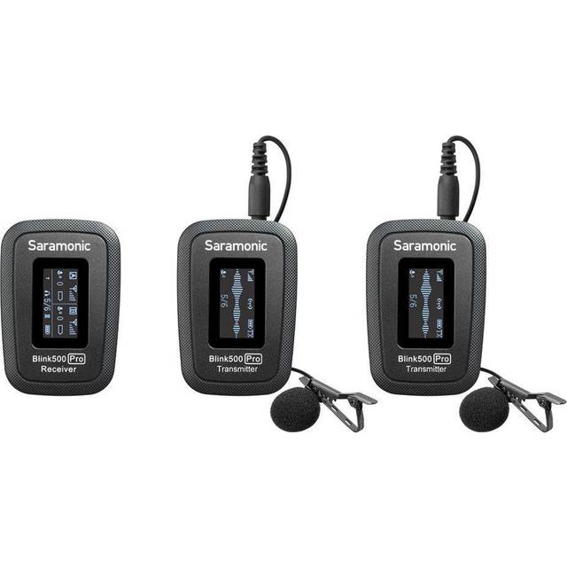 Blink 500 ProX B2 2-Person Wireless 2.4GHz Clip-On Microphone System with Lavaliers