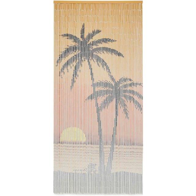 vidaXL Insect Door Curtain Bamboo 90x200 cm - Multicolour