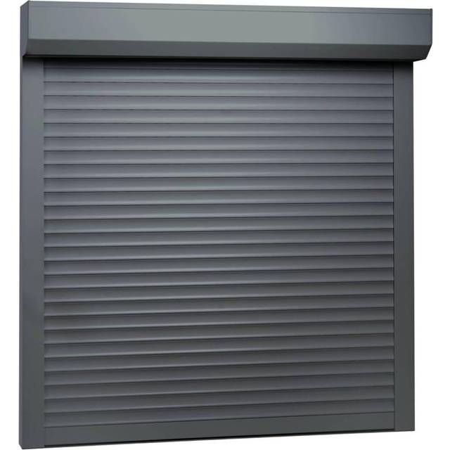 vidaXL Roller Shutter Aluminium 100x100 cm Anthracite