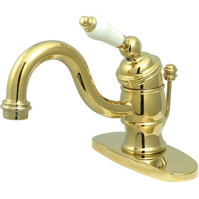 "Kingston Brass KB3402PL Victorian 4"""" Centerset Single Handle Bathroom"