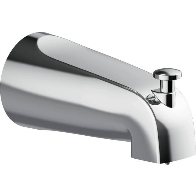 Design House 522565 Tub Pull-Up Diverter Spout  Polished Chrome