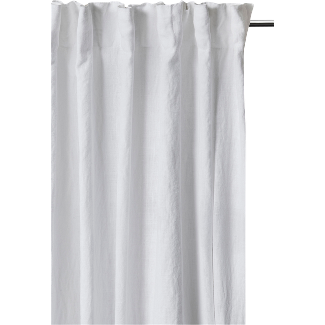 Himla Sunshine gardin med veckband 140x250 cm Vit