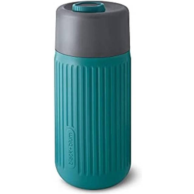 Black and Blum Glass Travel Cup - Olive