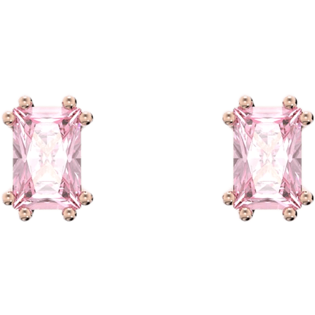 Stilla Stud Pink Rose Gold-tone Plated Earrings 5639136