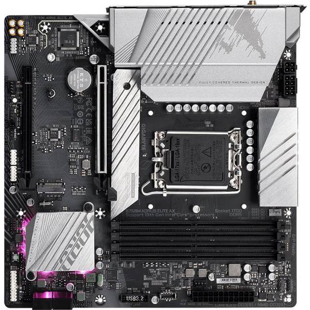 MB GBT Intel 1700 B760M AORUS ELITE AX