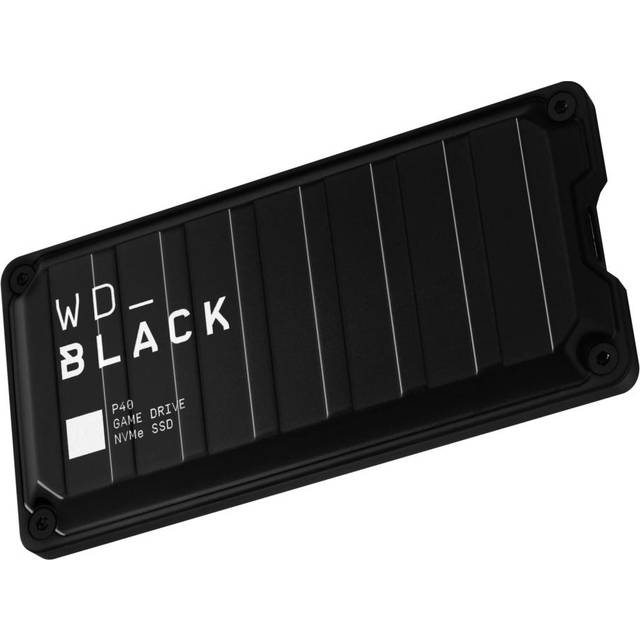 WD_BLACK P40 2 TB spelenhet SSD, extern ssd-enhet, bärbar, fungerar med Playstation, PS5, Xbox, PC & Mac, Superspeed USB 3.2 Gen 2x2, upp till 2000 MB/s, WD_BLACK instrumentpanel, anpassningsbar