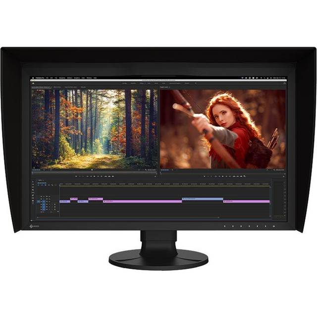 EIZO ColorEdge CG2700X computer monitor 68.6 cm (27') 3840 x 2160 pixels 4K Ultra HD LCD Black