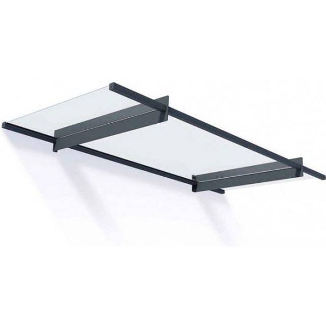 Palram - Canopia Door Canopy Nancy 2050 Grey Clear