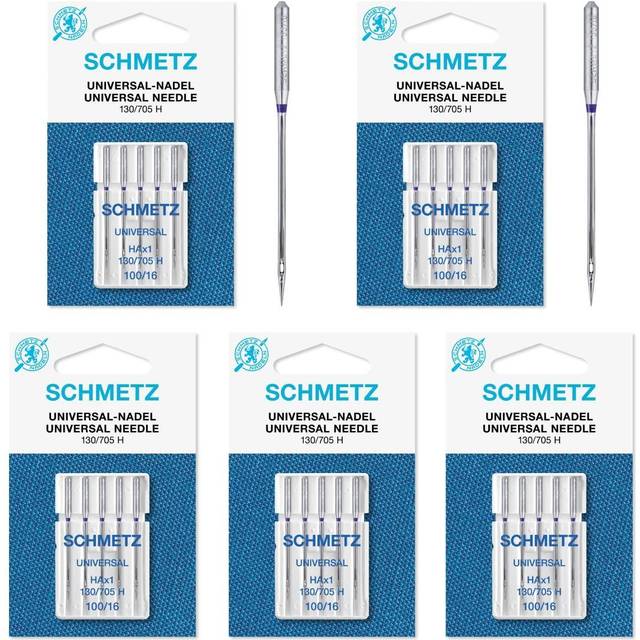 Schmetz Universal Sewing Machine Needles - Size 100/16, 5/Pkg