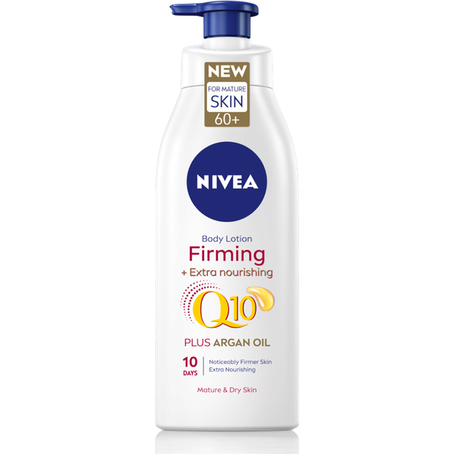 Nivea Q10 Firming Body Lotion With Argan Oil Mature 60+ Skin 400Ml