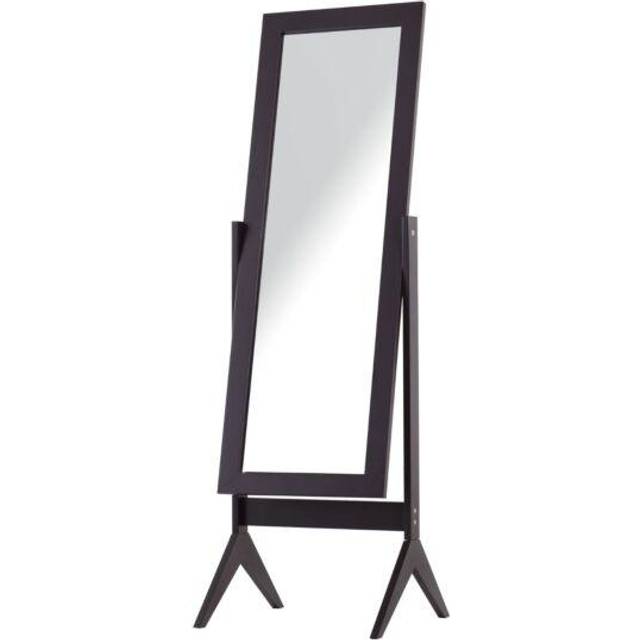 Tall Freestanding Dressing Mirror w/Adjustable Tilt Brown - Home Living | TJ Hughes