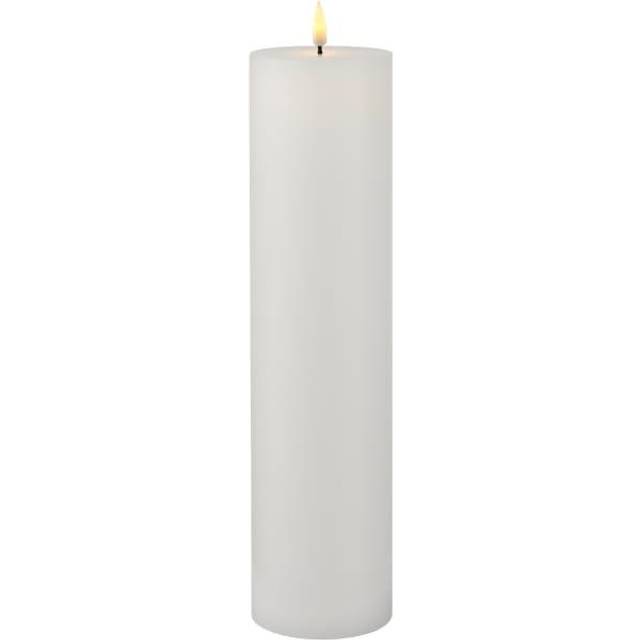 Sirius LED Kerze Sille 7,5x30cm weiß