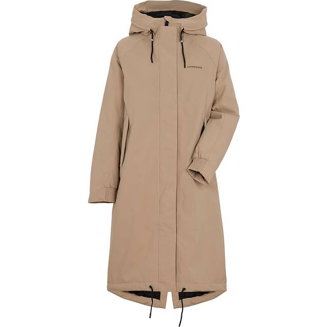 Didriksons Women's Alicia Parka Long 2 Beige, 42