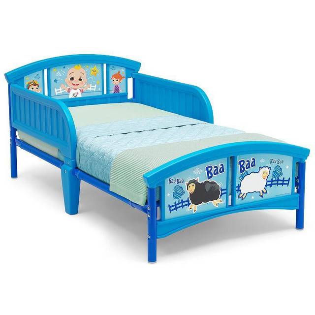 Delta Children Plastic Toddler Bed, CoComelon