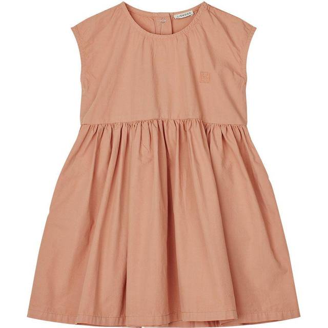Liewood Nira Crispy Poplin Klänning Pale Tuscany | Rosa | 68 cm